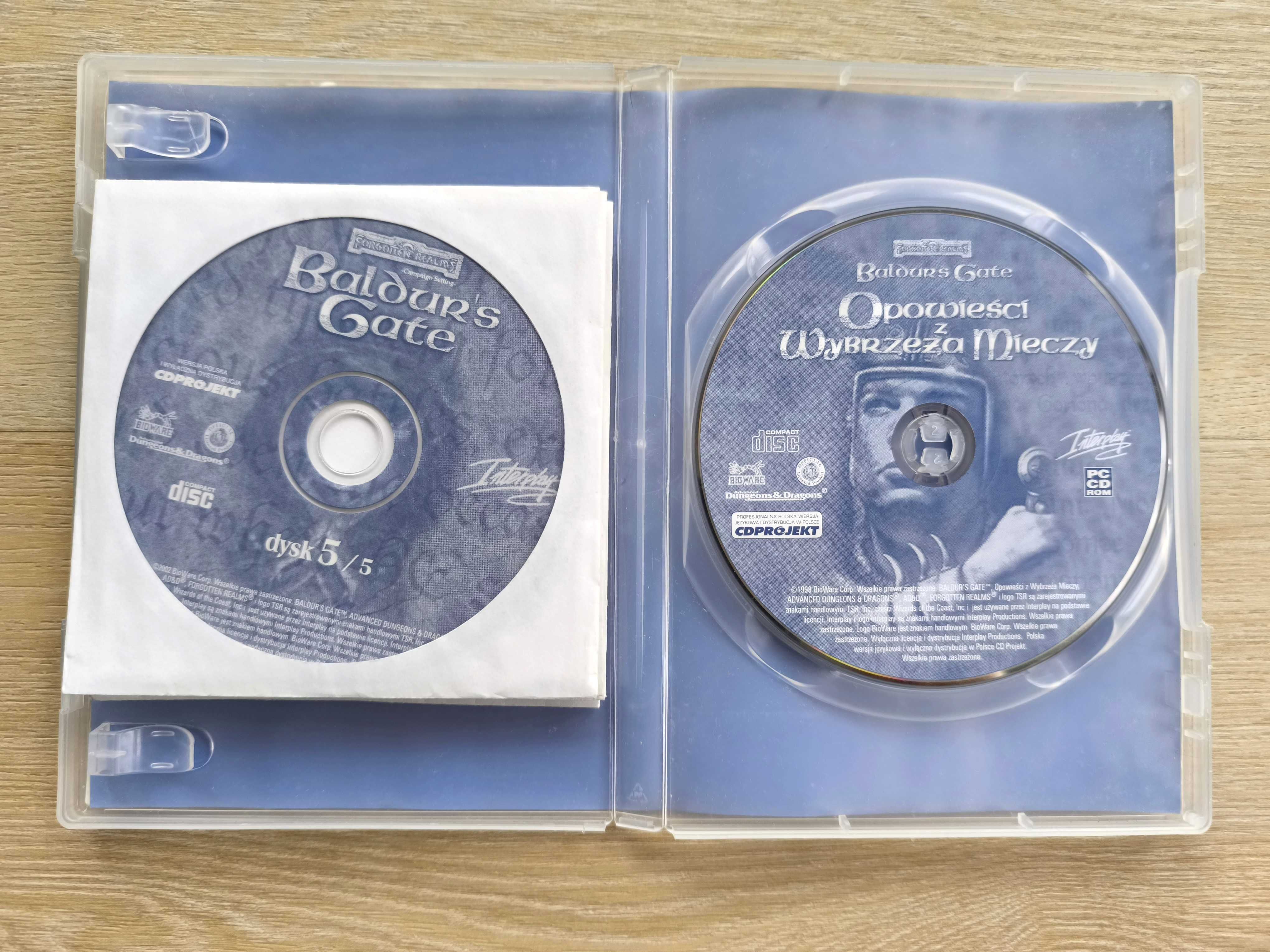 Baldurs Gate + Opowieści z Wybrzeża Mieczy [PC] (POLSKA WERSJA)