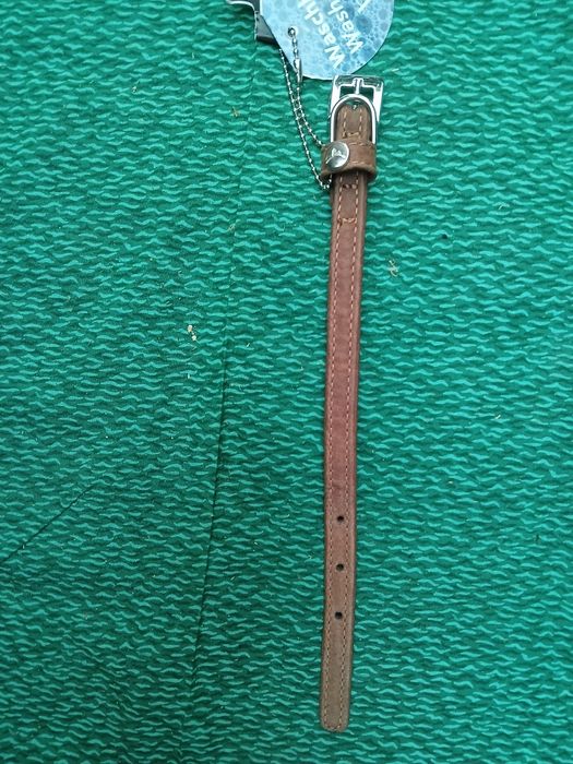 Pasek obroża skórzana 25cm×12mm