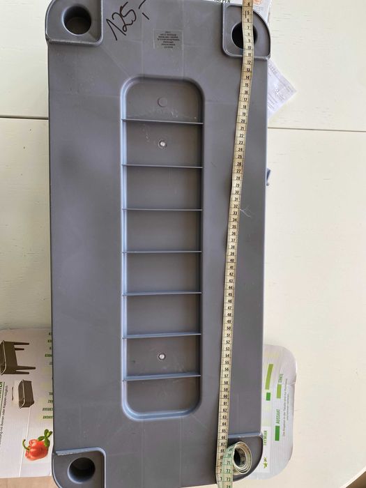 skrzynka do sadzenia BEZ NÓŻEK grządka z pokrywą Ogród ziołowy