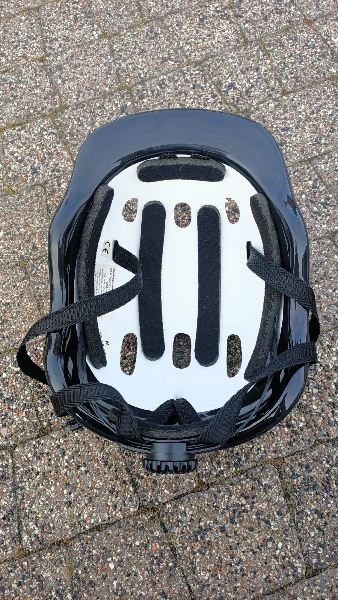 Kask rowerowy ochronny dla chłopca M