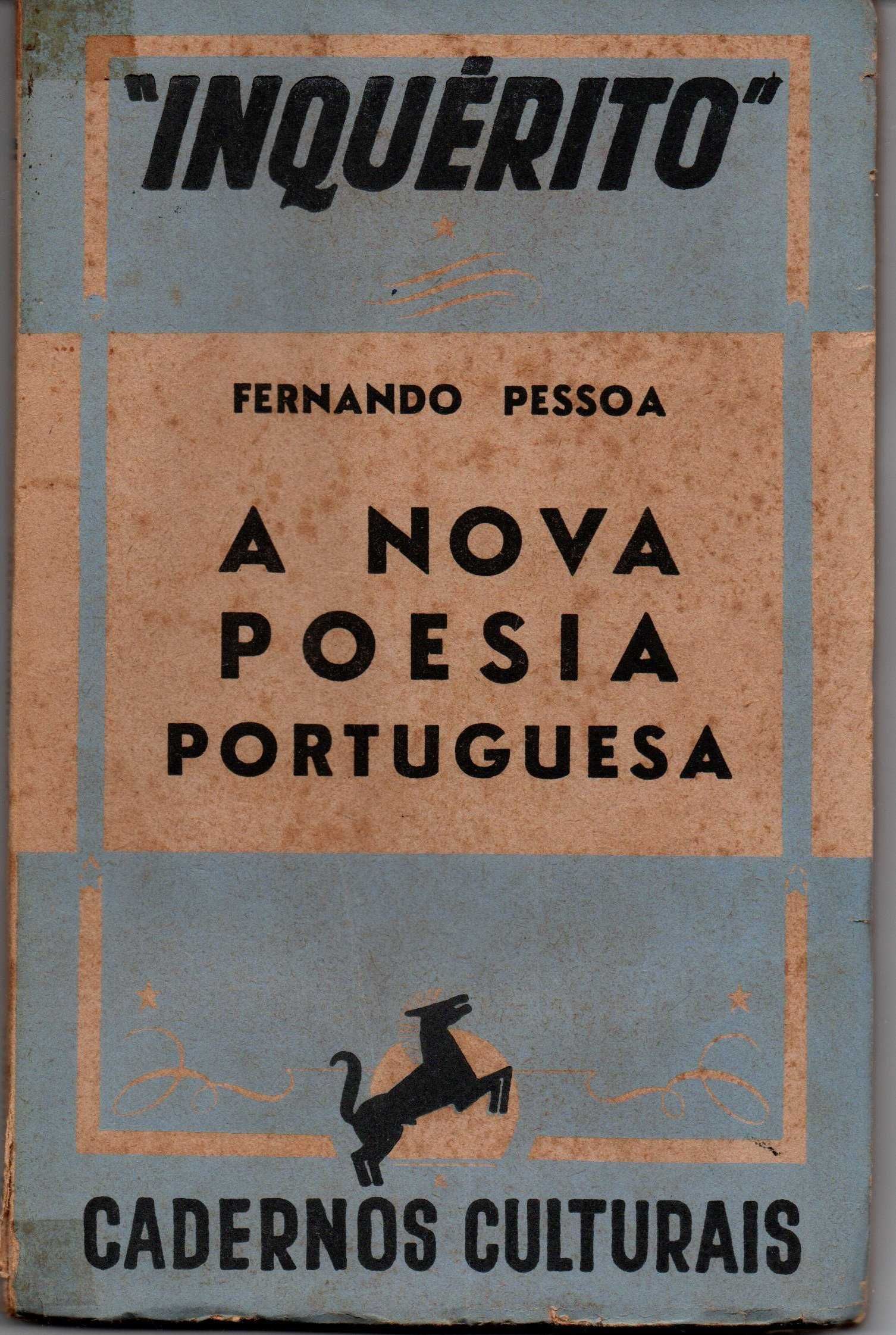 Fernando Pessoa, A nova poesia portuguesa
