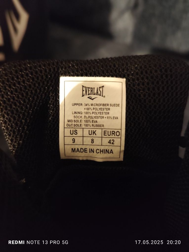 NOWE buty Everlast Pivot Red