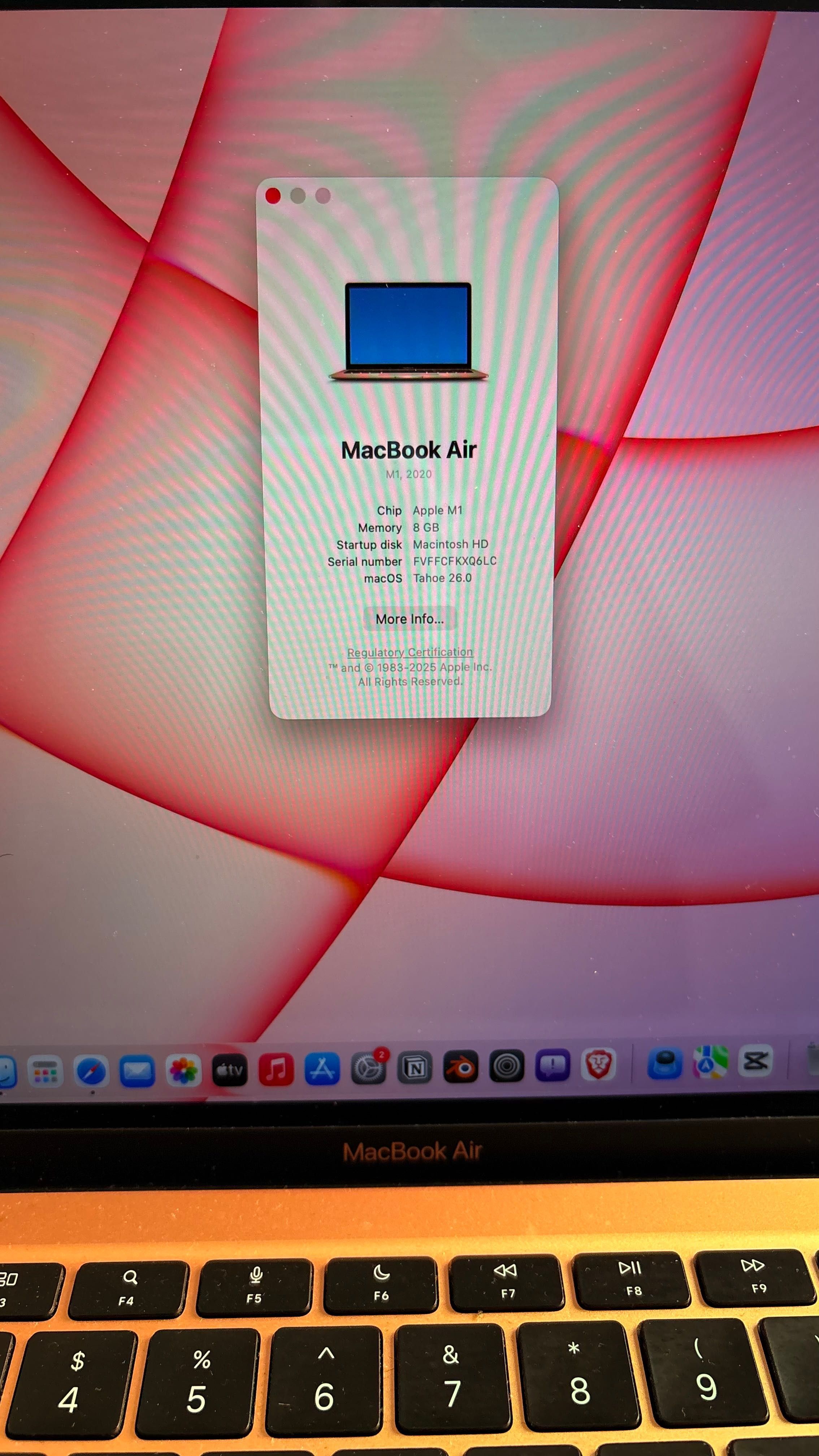 MacBook Air 2020 M1