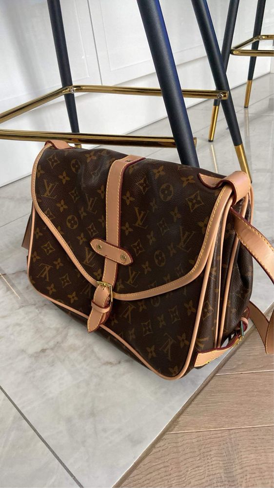 Louis Vuitton dwustronna listonoszka