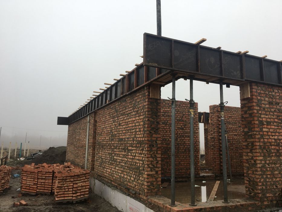 Монолітне перекриття Луцьк. Заливання перекриття своєю опалубкою