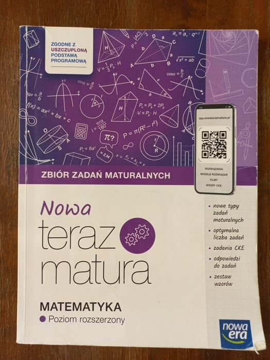 Nowa Teraz Matura Matematyka poziom rozszerzony zbiór zadań maturalnyc