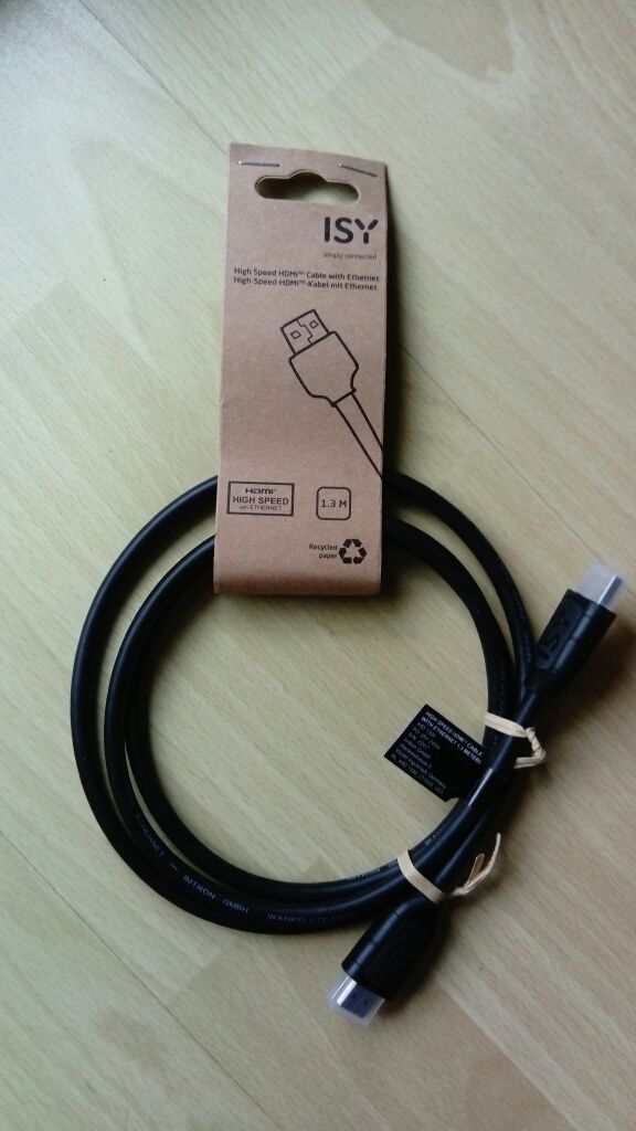 Kabel HDMI 1,3 m