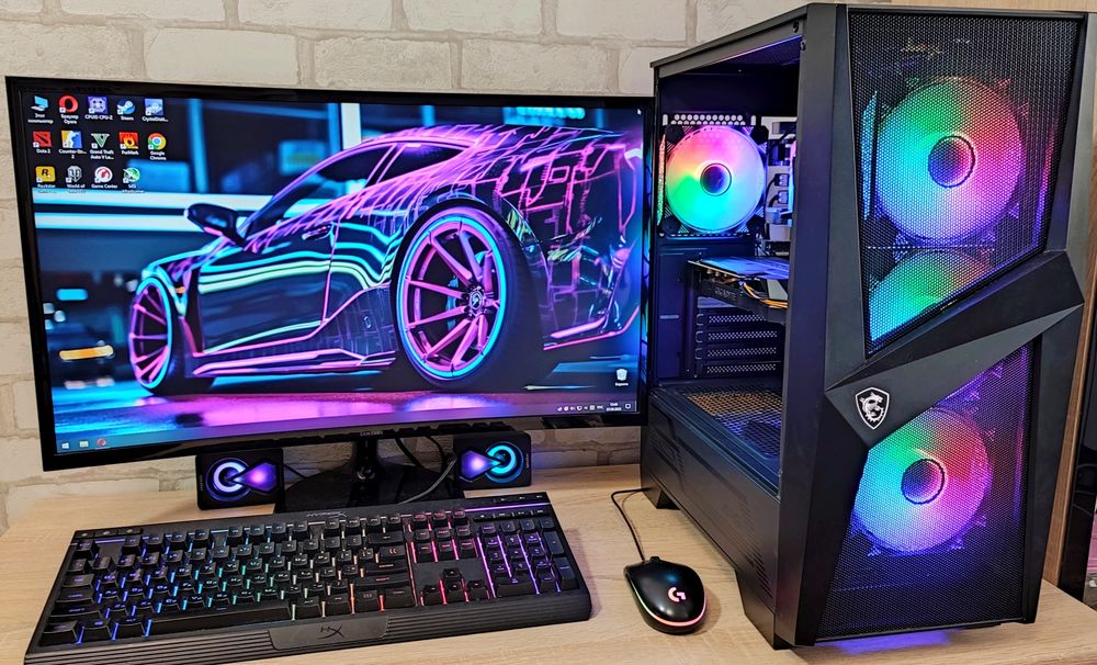 Игровой ПК RTX 2060 i5 10400F CS2 GTA 5 WOT RUST dota2