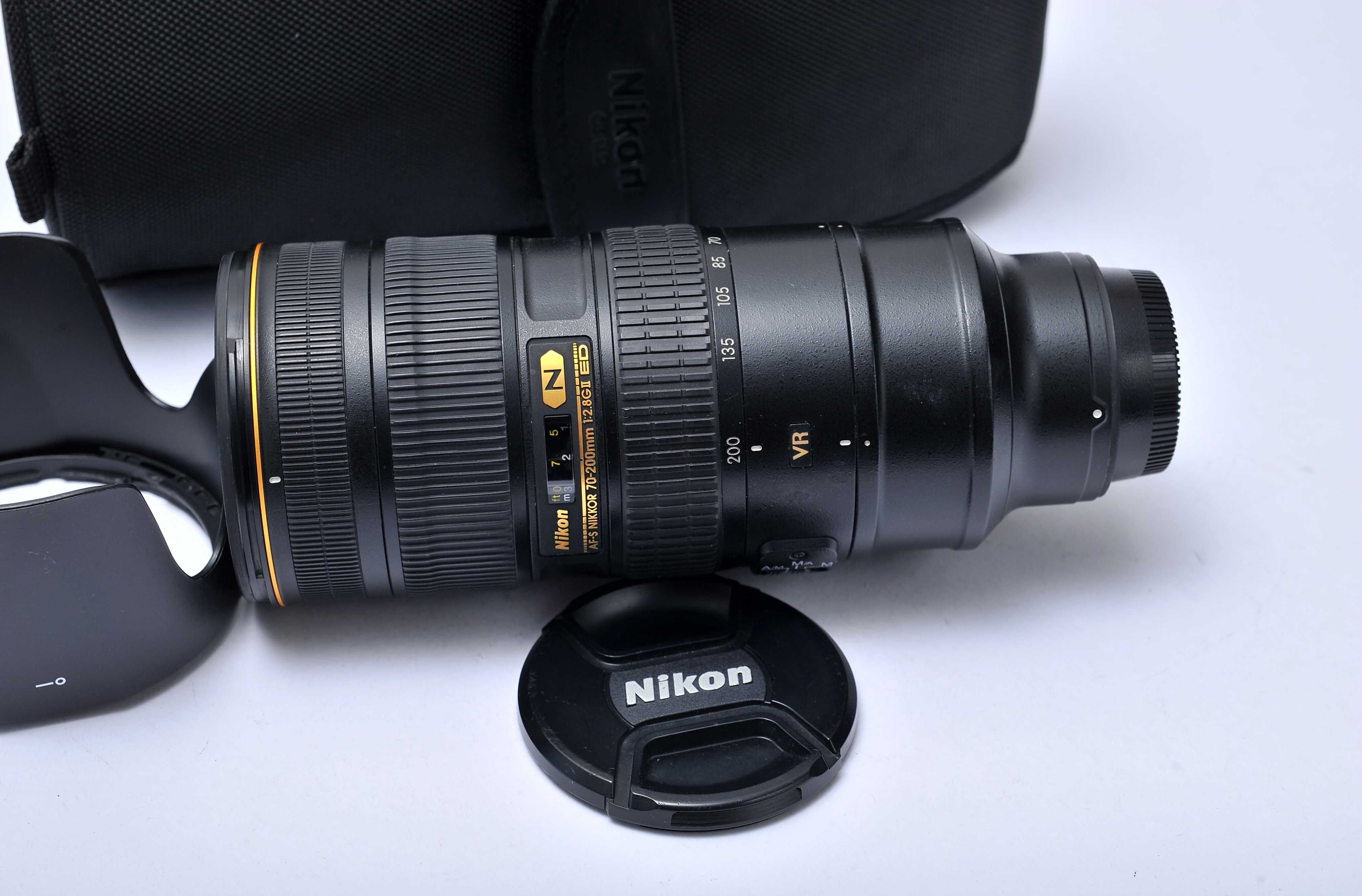 Nikon 70-200mm f/2.8 VRII  Excelente estado