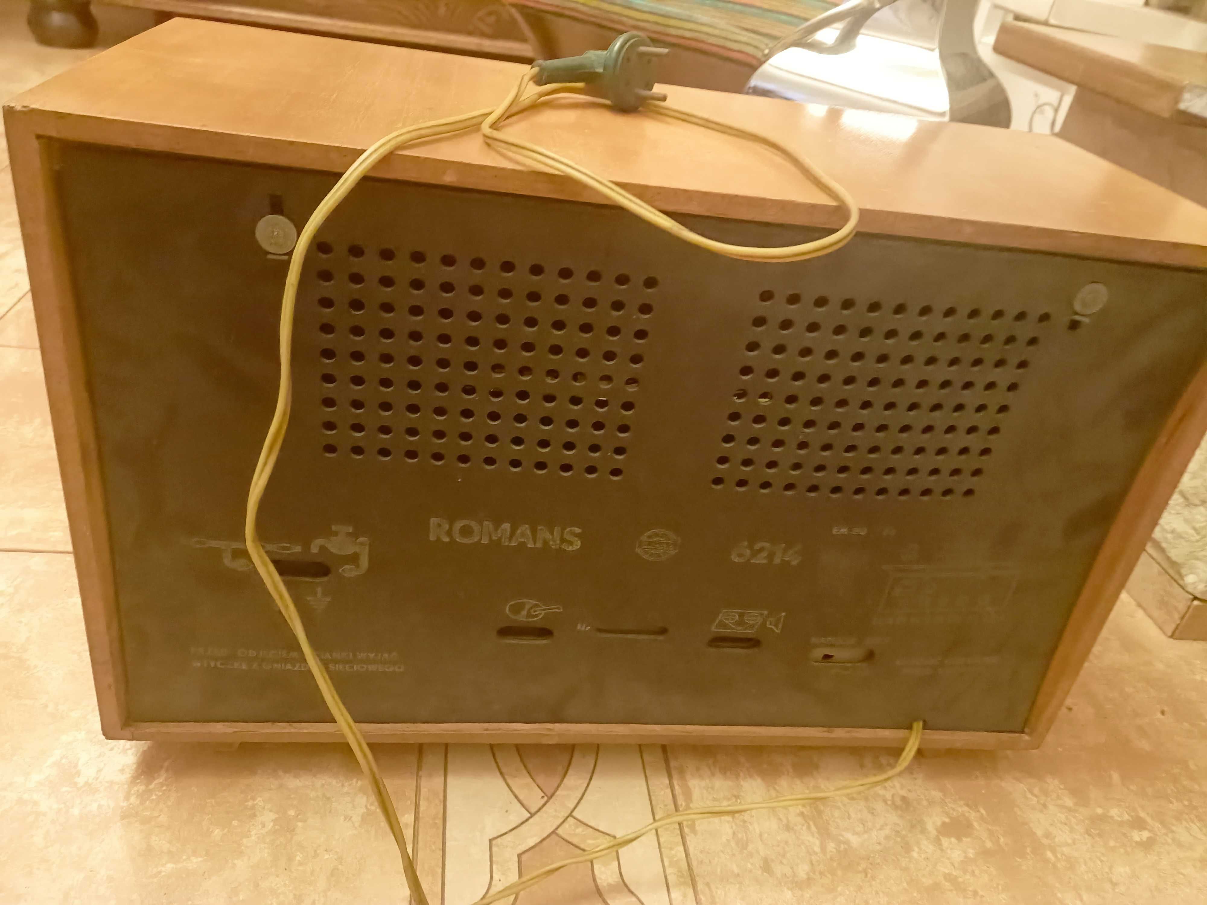 Polskie radio Romans sprawne vintage PRL
