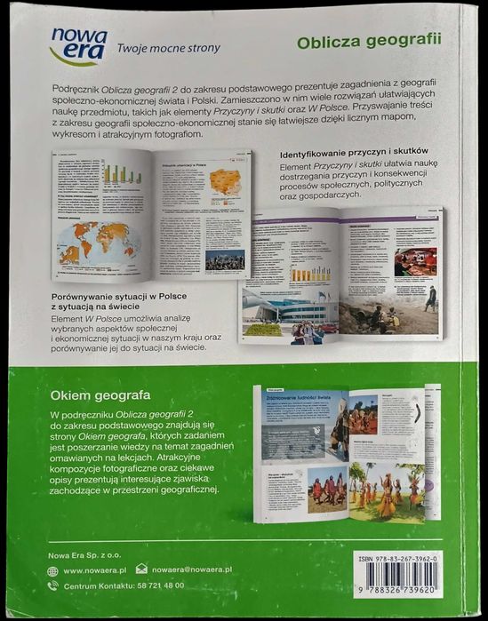 Oblicza Geografii 2 zakres podstawowy Nowa Era