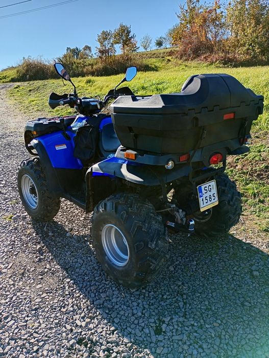 Quad linhai 300 4x4 zarejestrowany kat.b orgynał full opcja wciągarka