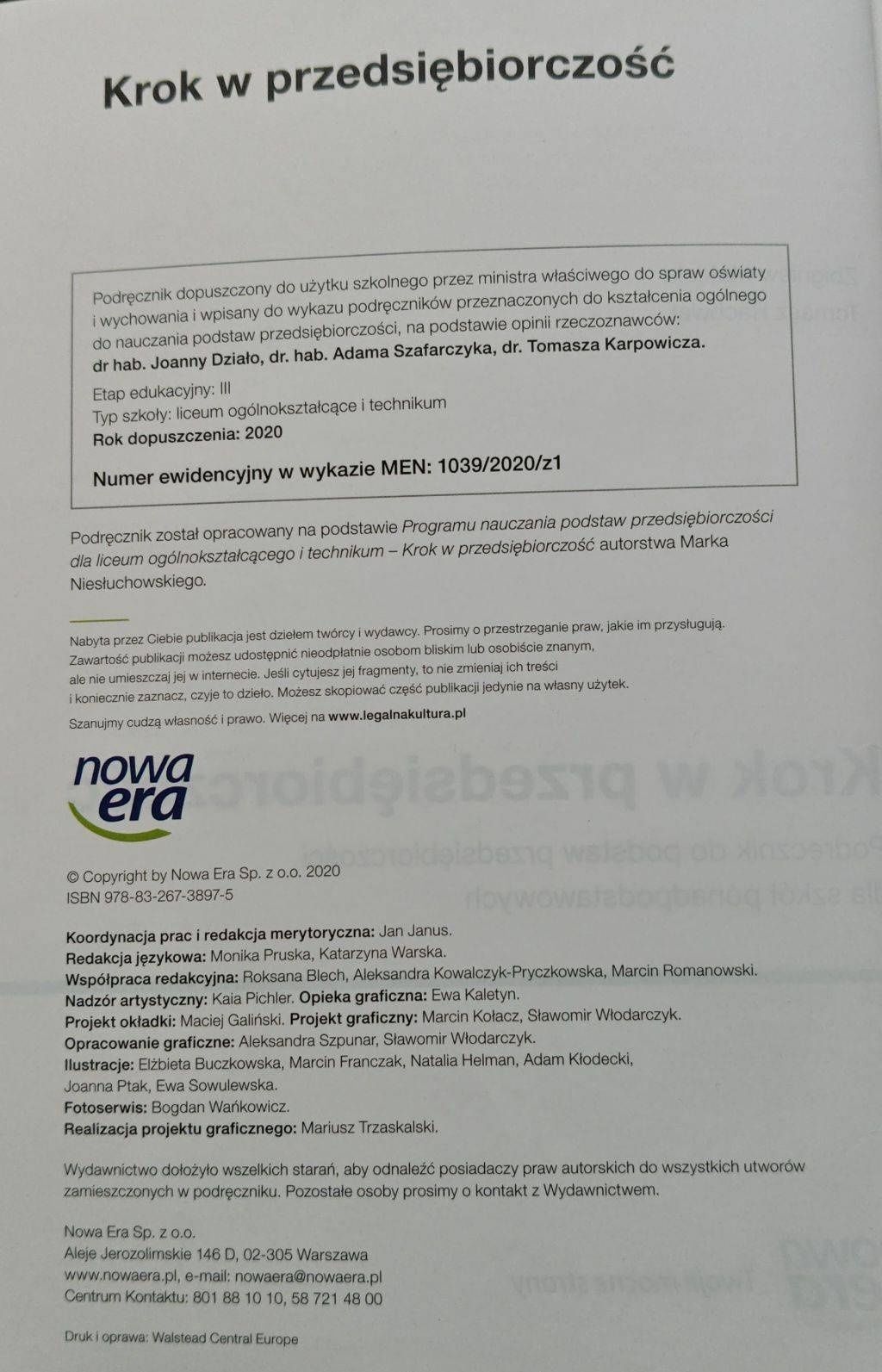 Krok w przedsiębiorczość