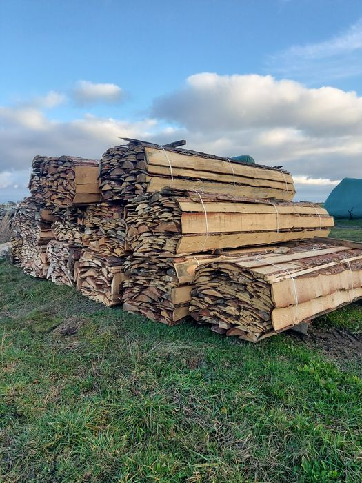 Obladry sosnowe, zrzyny w paczkach drzewo