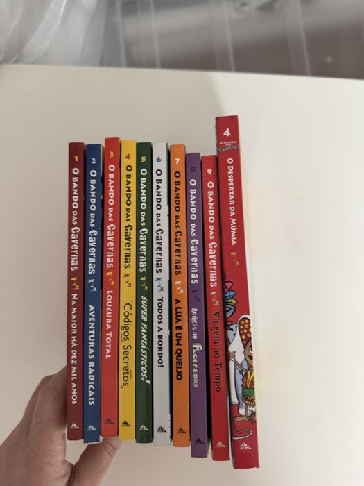Livros o bando das cavernas