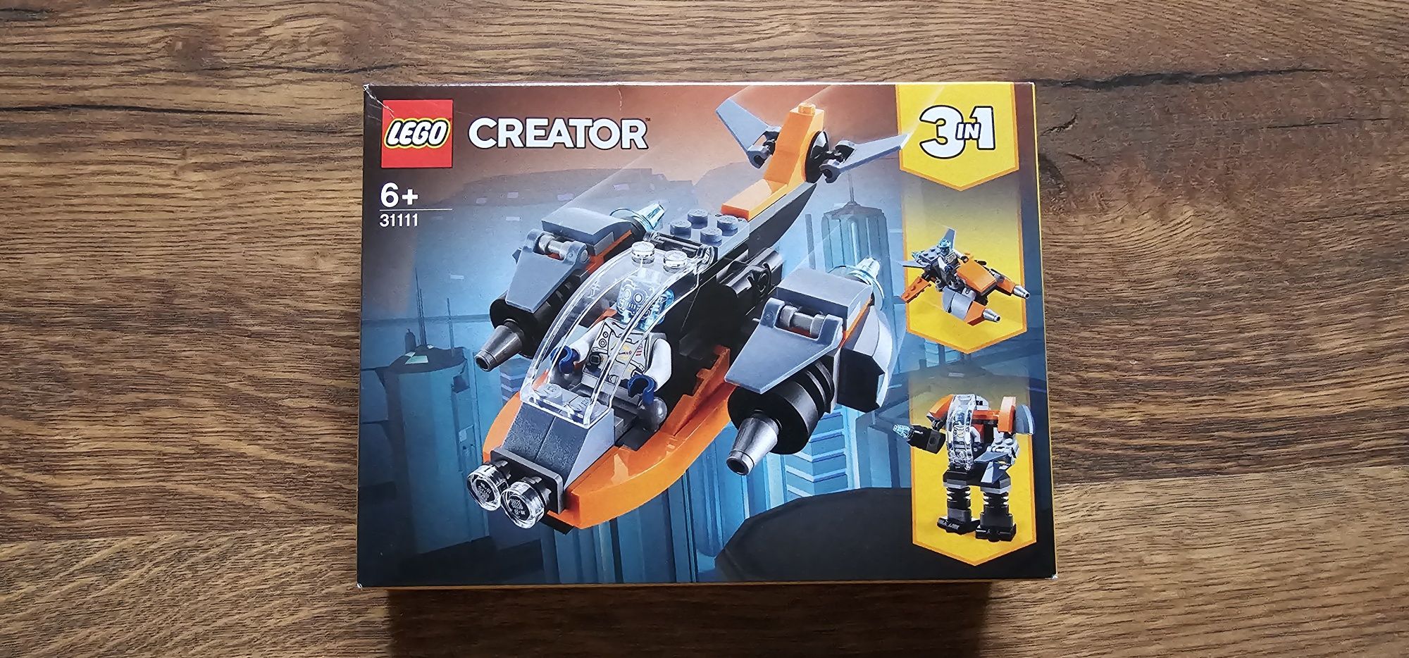 lego 31111 helikopter bojowy 3w1
