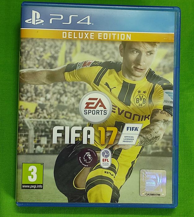 Ігровий диск FIFA 17" Deluxe edition -oficial licrensed для Sony PS 4
