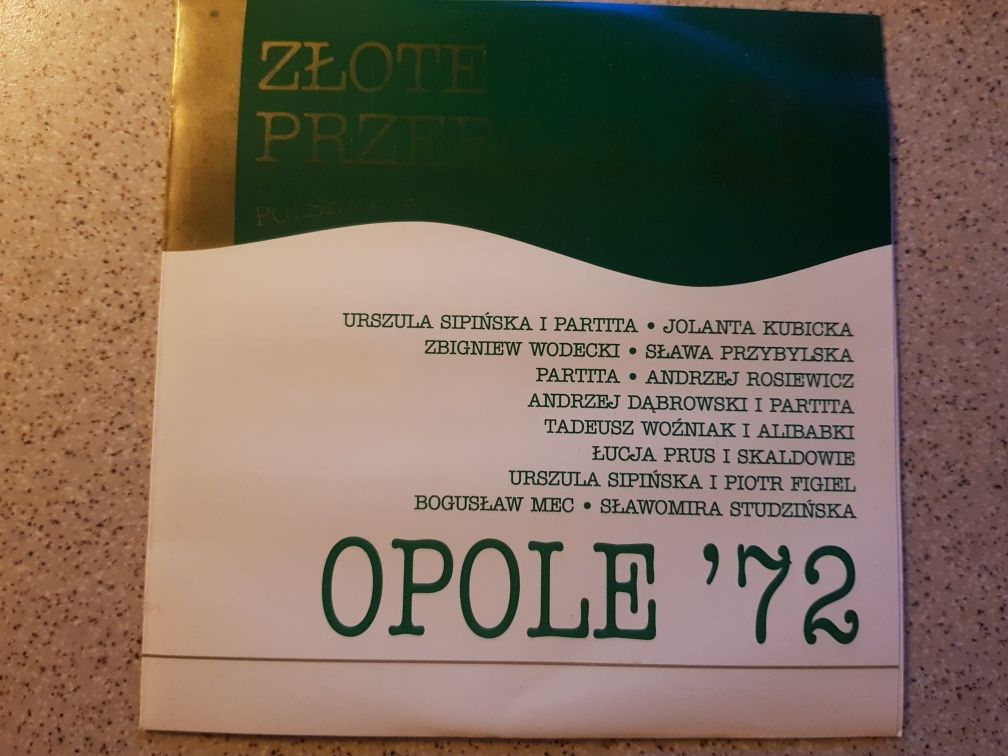 CD Opole '72 Złote przeboje polskiej muzyki rozrywkowej Fraza