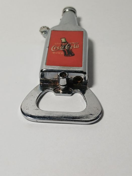 Kolekcjonerska zapalniczka z otwieraczem Coca-Cola