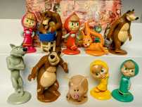 Киндеры Серии Маша и Медведь  Kinder Surprise