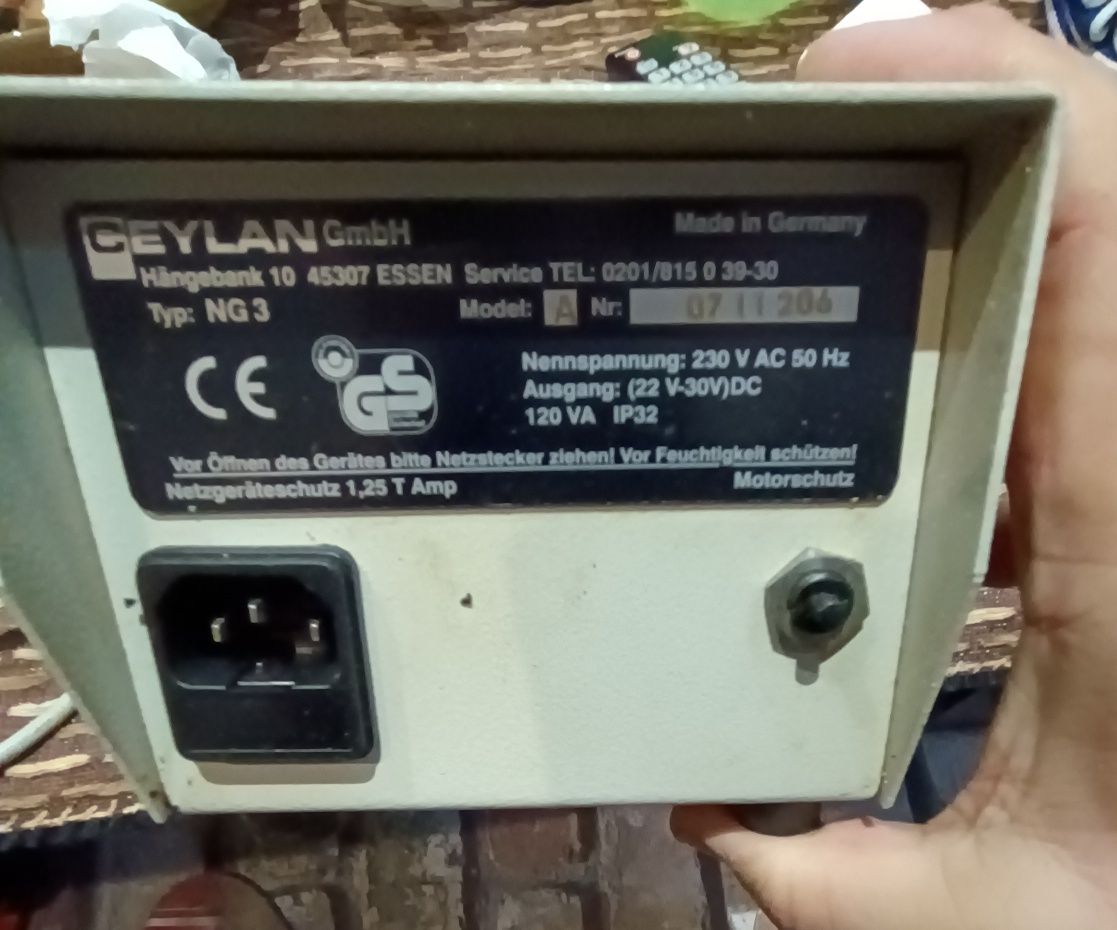 Nóż elektryczny silnik od kebaba potis ceylan