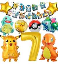 Decoração Festa Aniversário Pokemon Pikachu 2 aos 8 anos NOVO