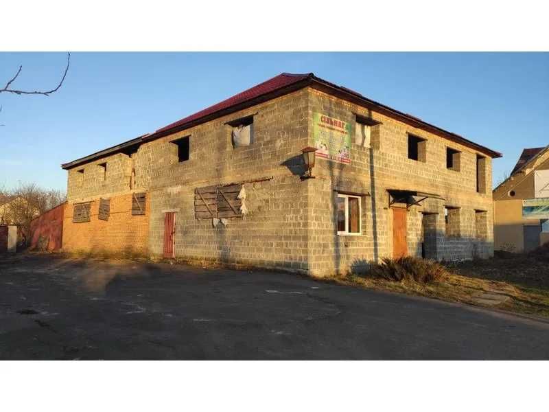 ПРОДАЖ - незавершеного будівництва магазину та кафе (64%) с.Ожидів