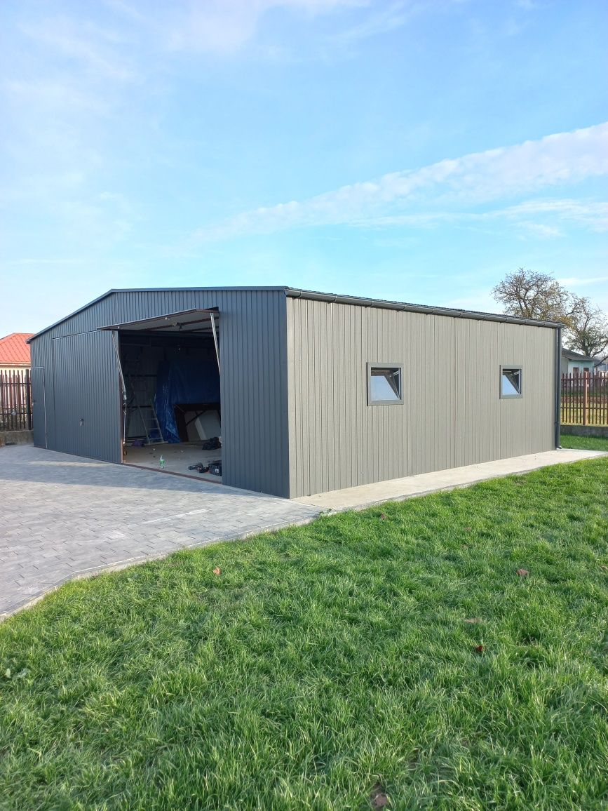 Garaż drewnopodobny 9x6 PRODUCENT pomiar montaż  pod wymiar dowolny