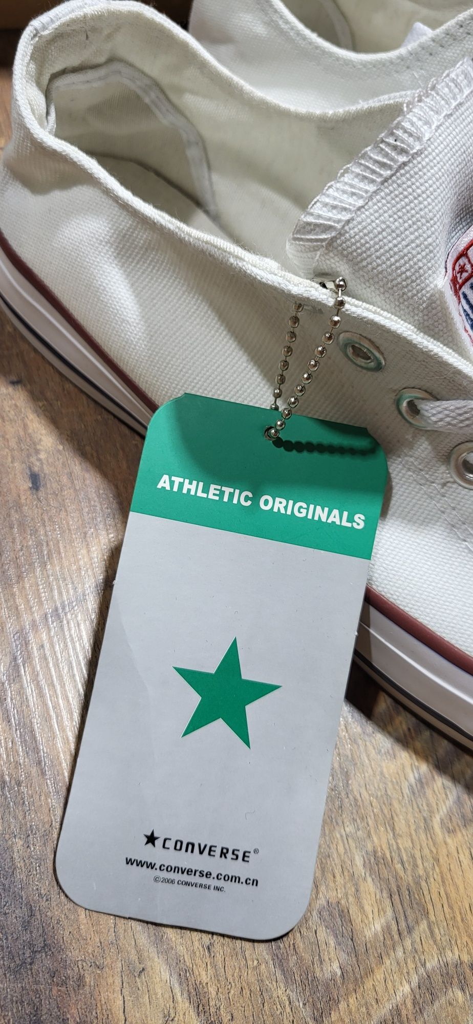 Converse białe trampki damskie unisex klasyk 40