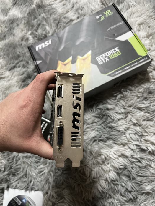 Відеокарта MSI GTX 1060 3gb