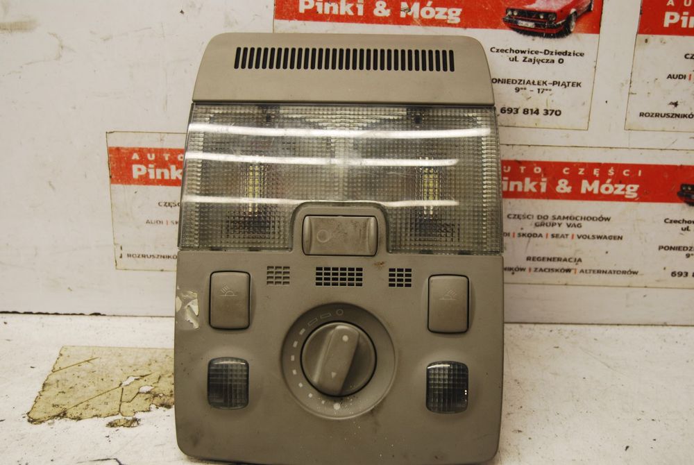 LAMPKA KABINY PODSUFITKI SZYBERDACH 8E0959613 AUDI A4 B6 B7