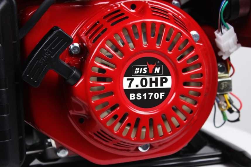 Генератор 3кВт Bison однофазный бензиновый Оригинал BS3500 медь НОВЫЙ