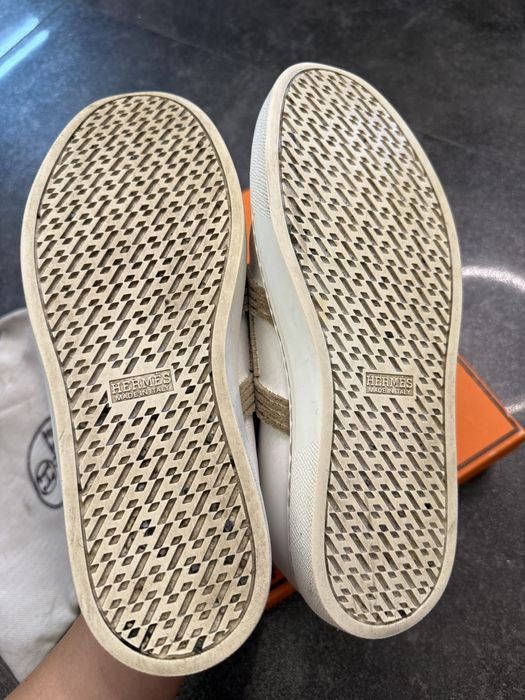 Hermès Leder кроссовки зима