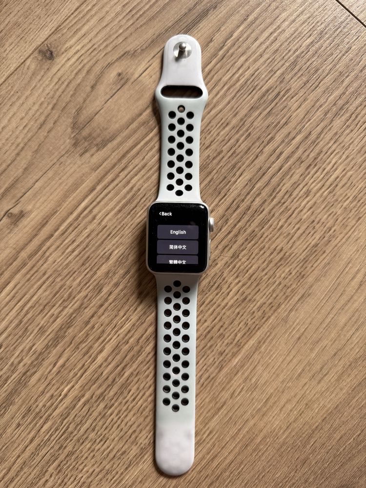Apple watch series 3 + nike