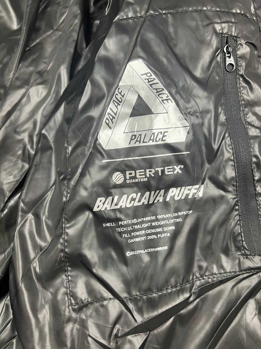 Пуховик Palace Balaclava Puffer Black