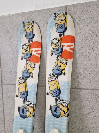 Narty juniorskie Rossignol Minionki 116 cm.