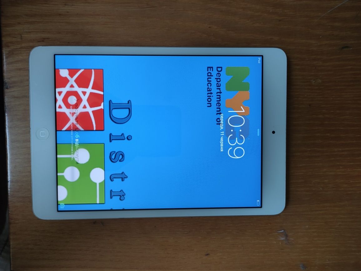 Ipad md965ll/a 16 gb, icloud, mdm