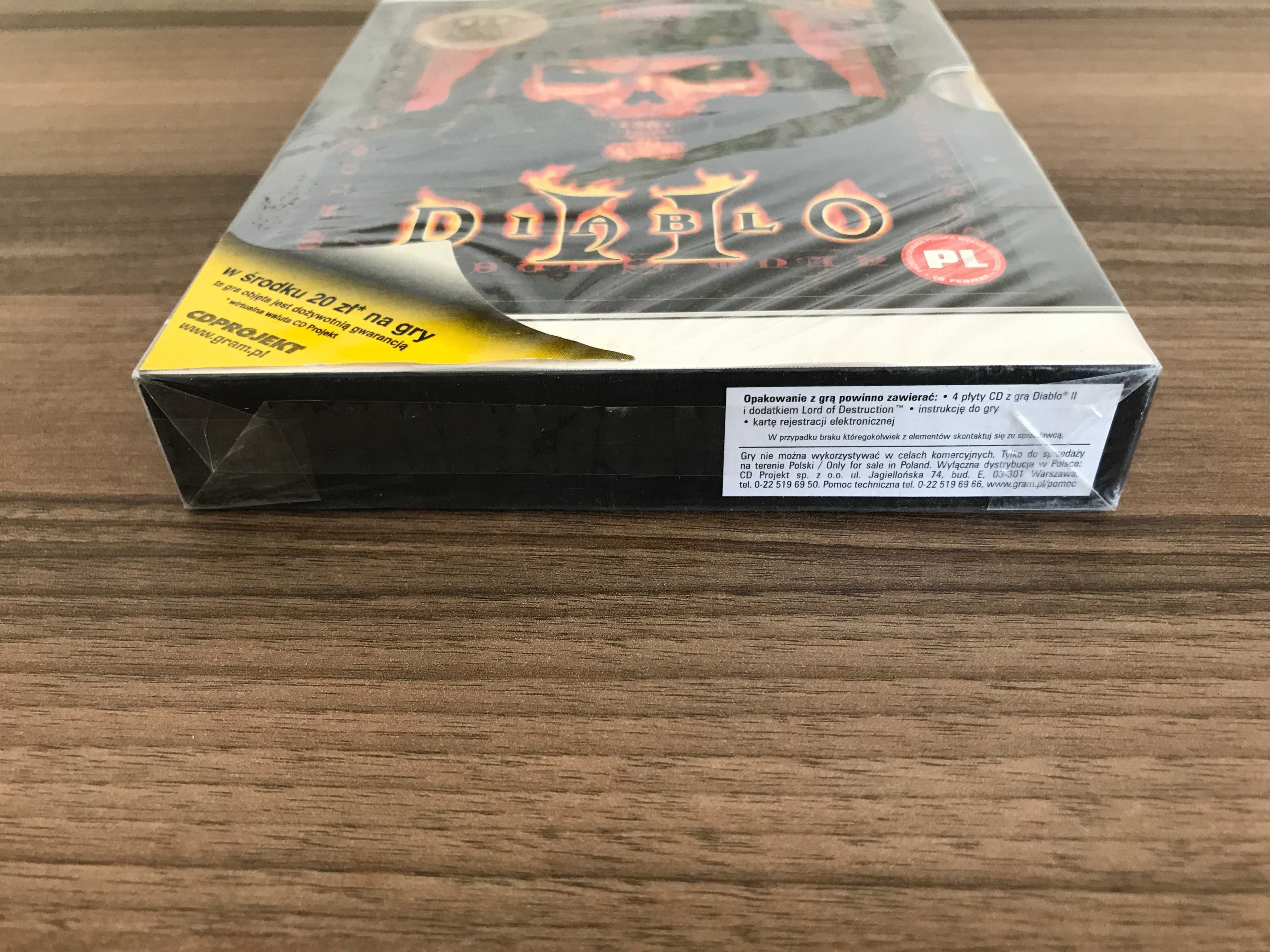 Nowa Platynowa Kolekcja Diablo II 2, box PL