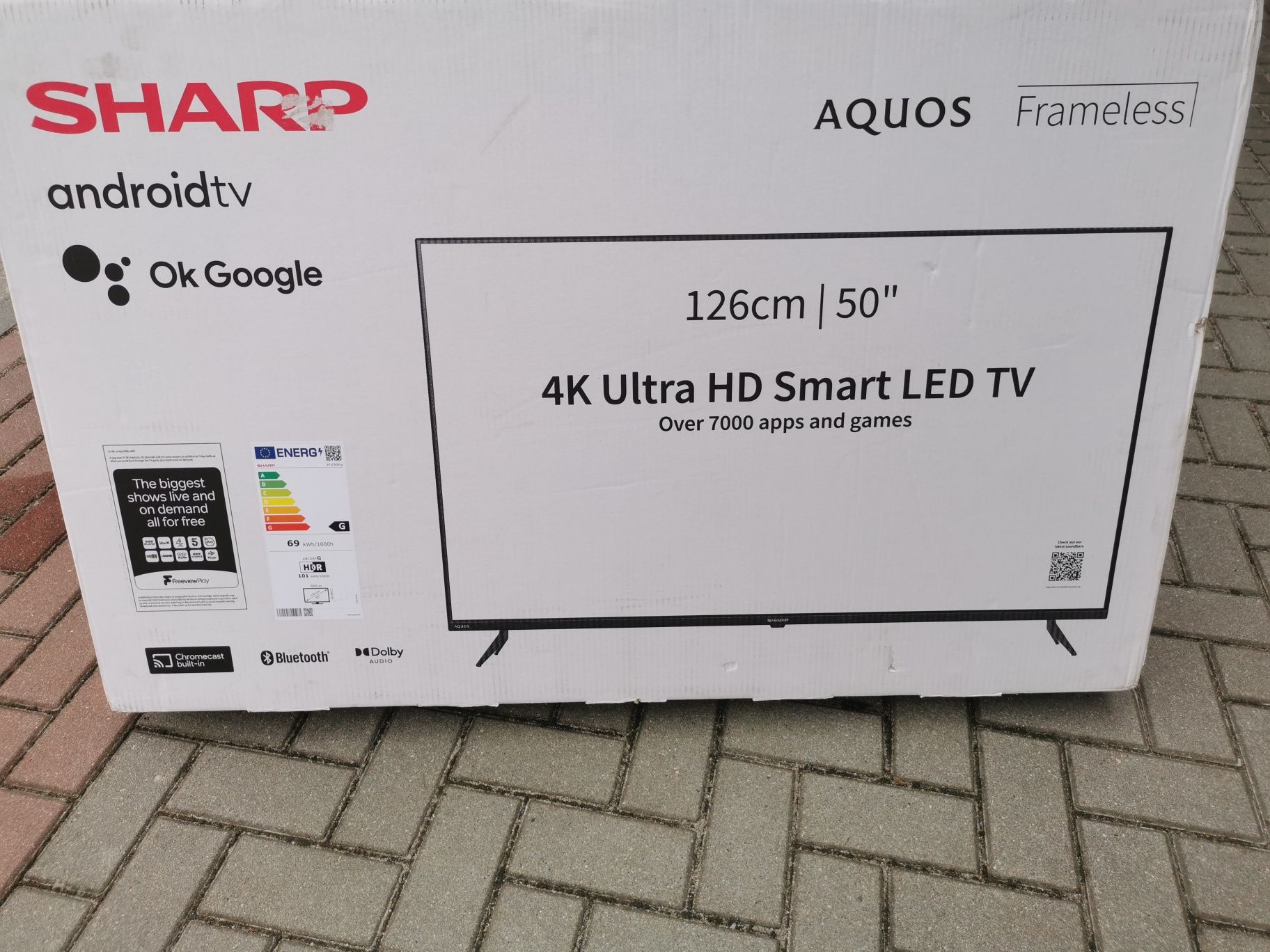 Telewizor Sharp 50FL1EA 50" LED 4K Android TV DVB-T2