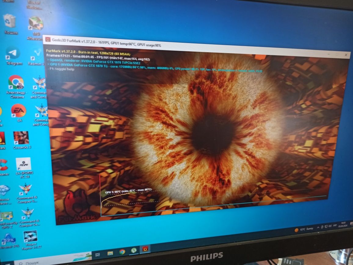 Видеокарта NVIDIA GeForce GTX 1070 Ті