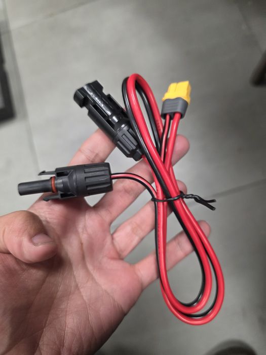 MC4 do XT60 Kabel do ładowania słonecznego