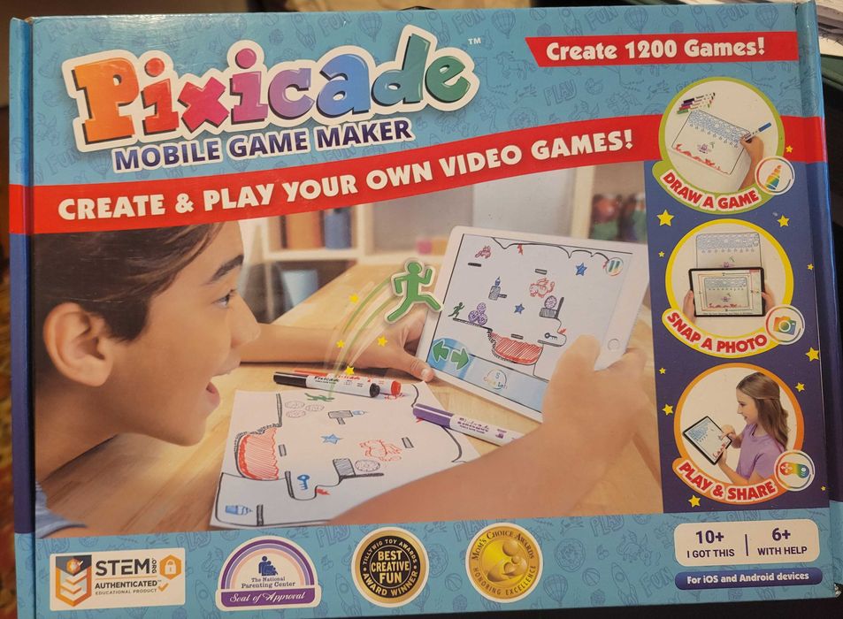 Набір для дитячої творчості Pixicade Mobile Game Maker