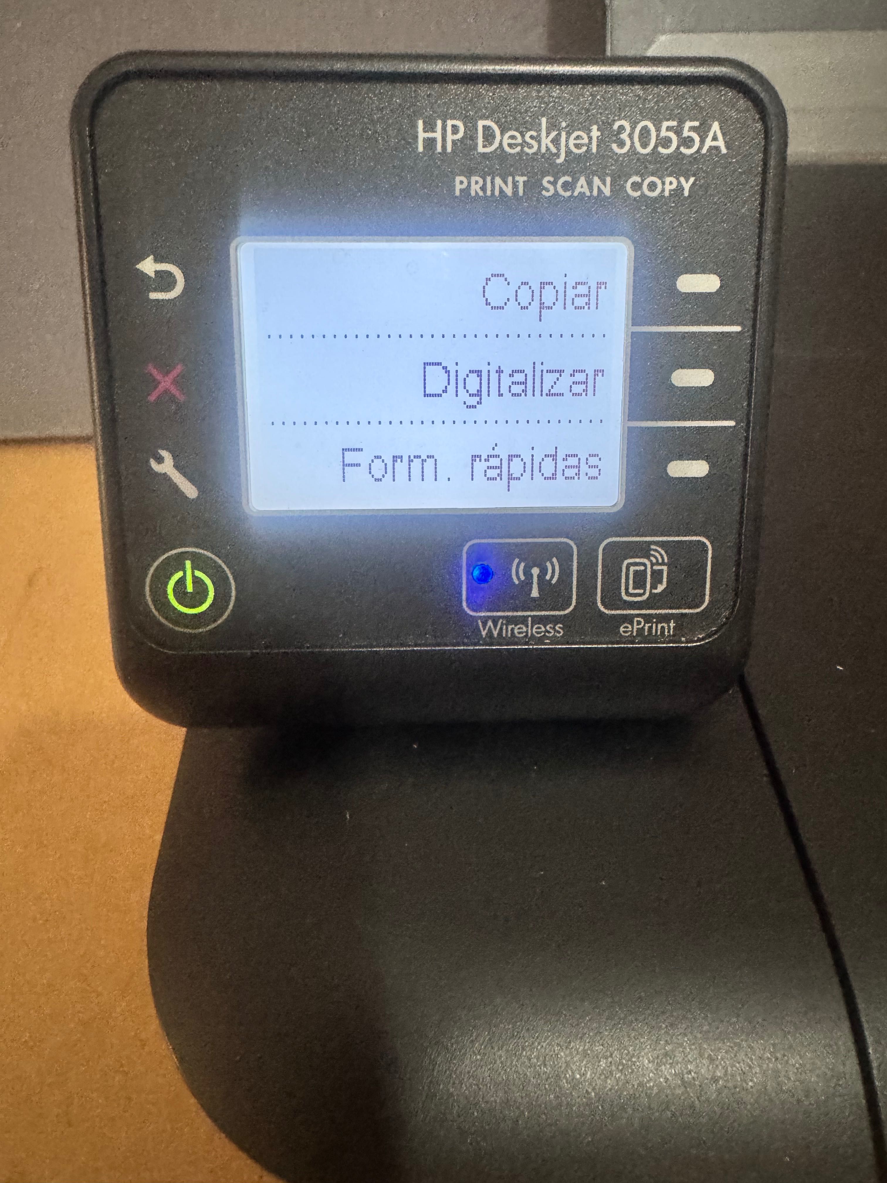 Impressora multifunções hp 3055A
