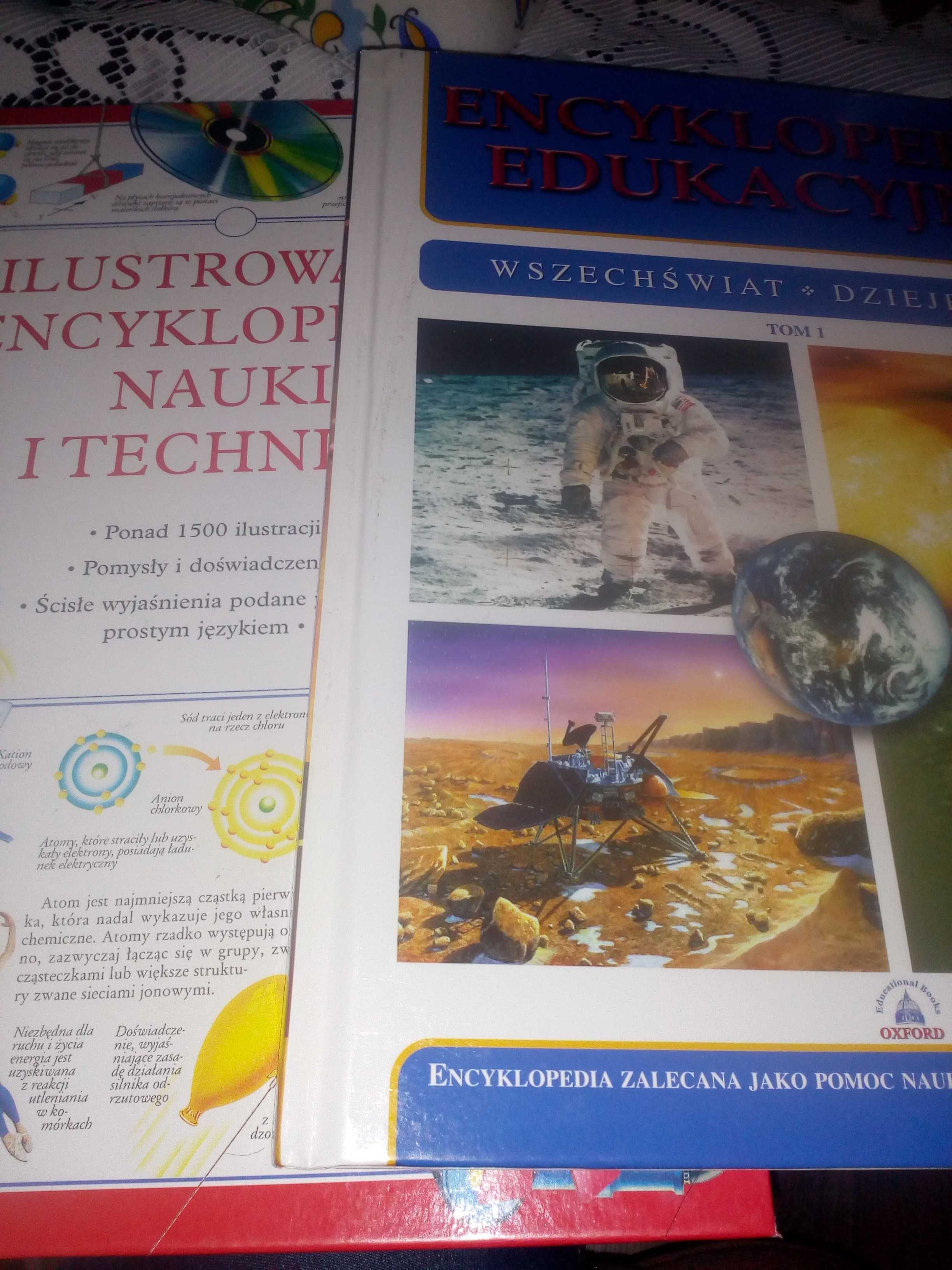 Ilustrowana encyklopedia nauki i techniki i  encyklopedia edukacyjna