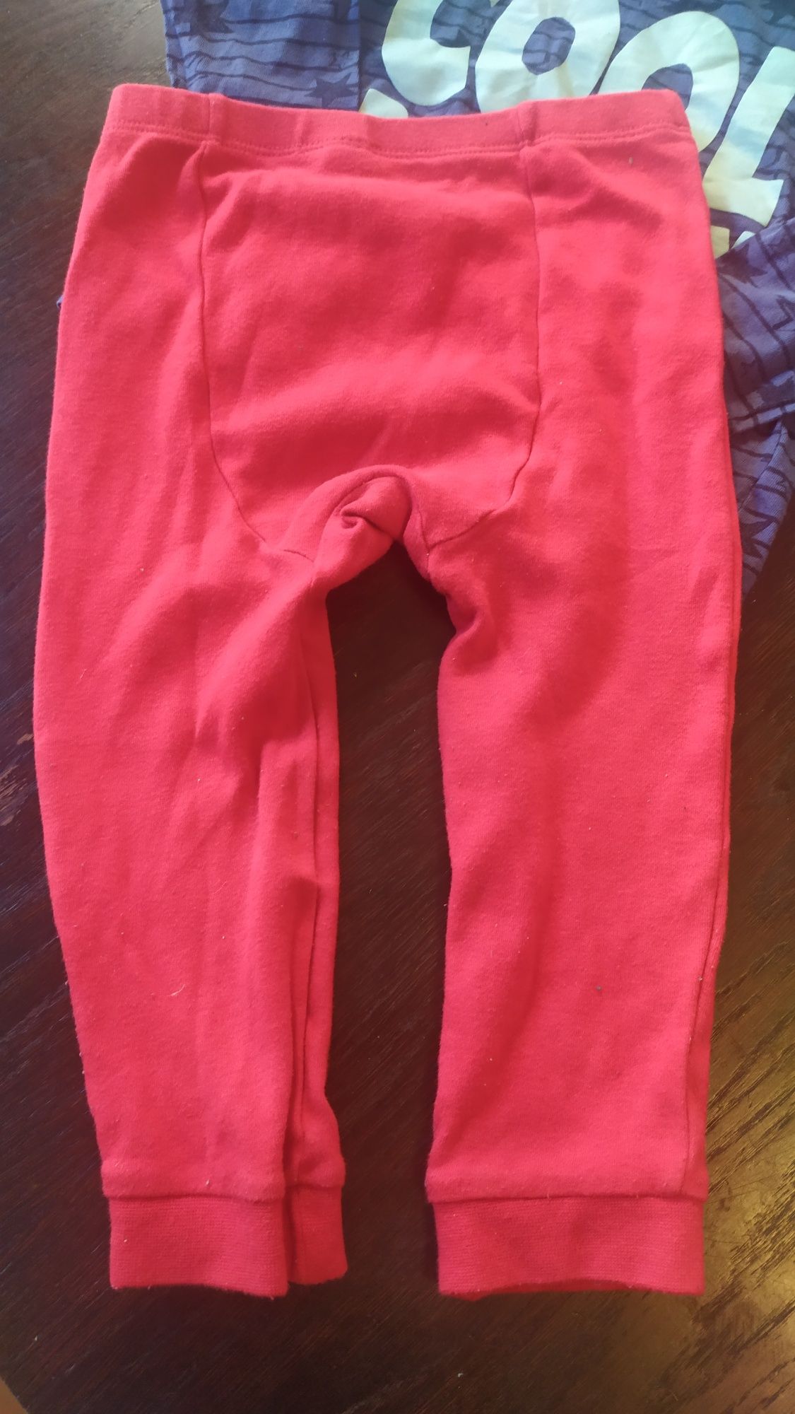 Paczka zestaw ubranek 80 do 86cm 12mcy bluza spodnie baggy