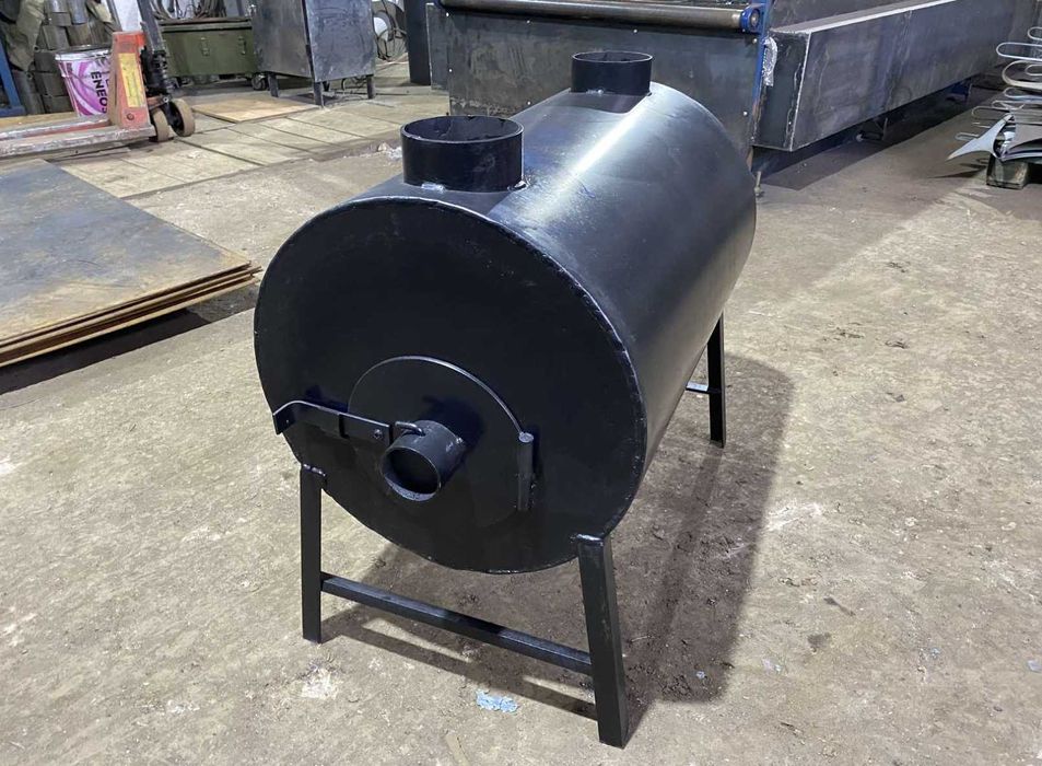 РАСПРОДАЖА! до 197 м3! 5 мм! Обдув! Печь Буржуйка Булерьян Turbo