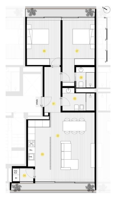 Apartamento T2 em Canidelo