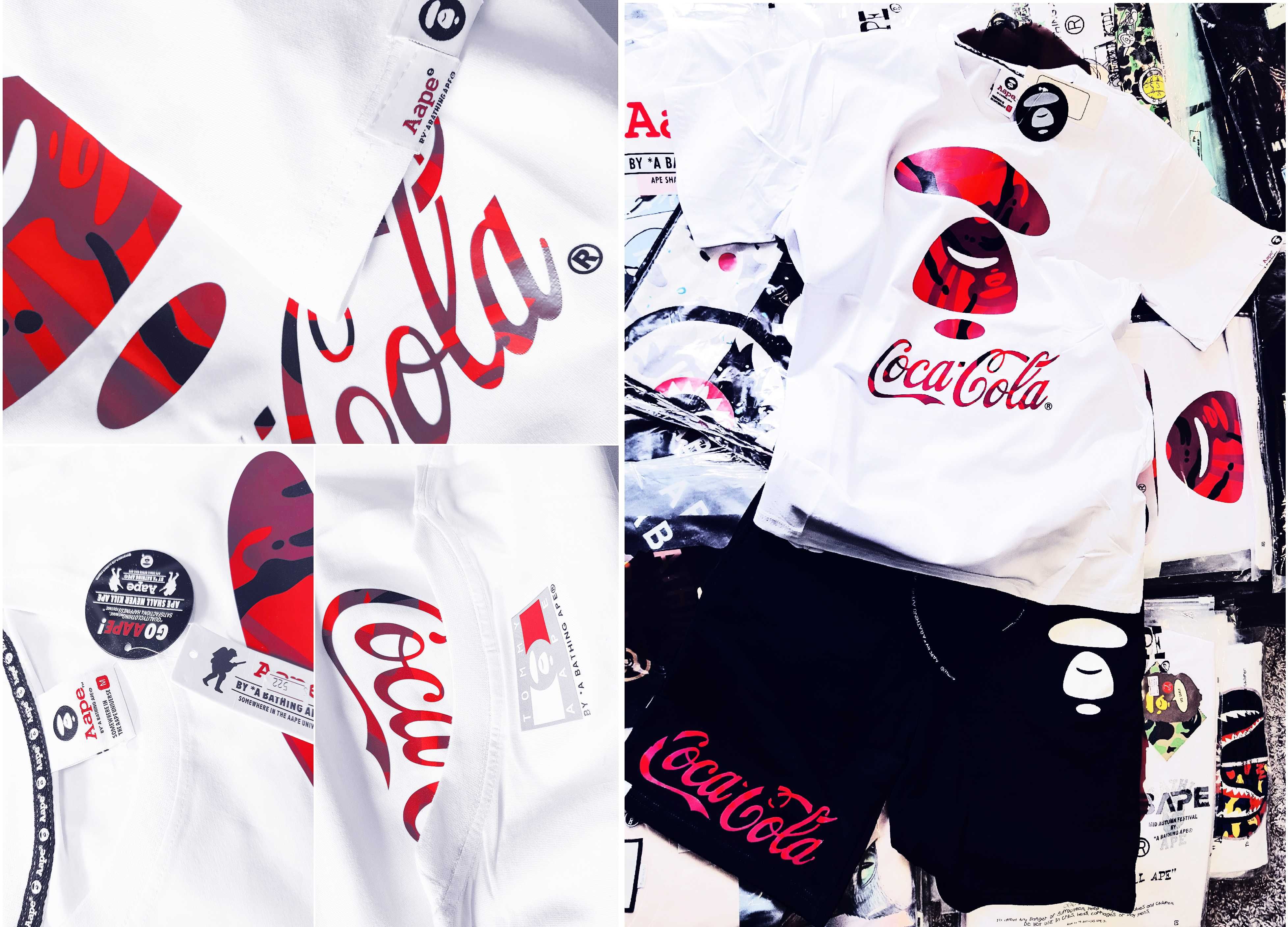 Футболки AAPE x Coca-Cola limited collection от Bape