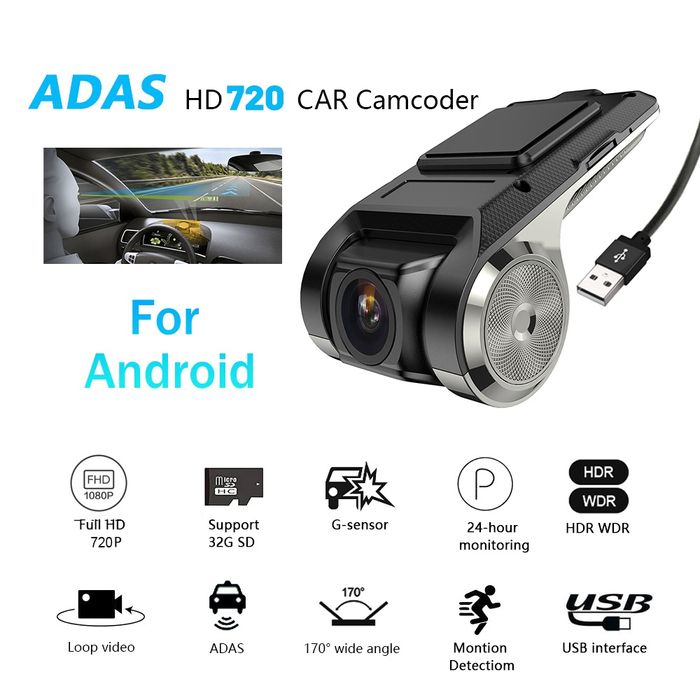 Dashcam - câmara de para brisas
