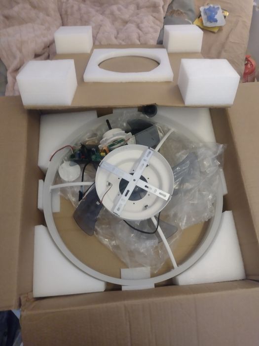 Lampa wiatrak sufitowy